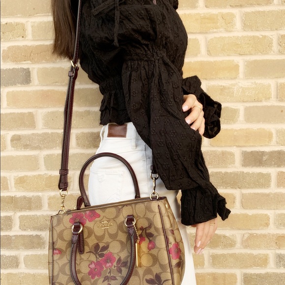 Gaby’sBags💕Coach Mini Carryall Satchel &Crossbody - Picture 6 of 8